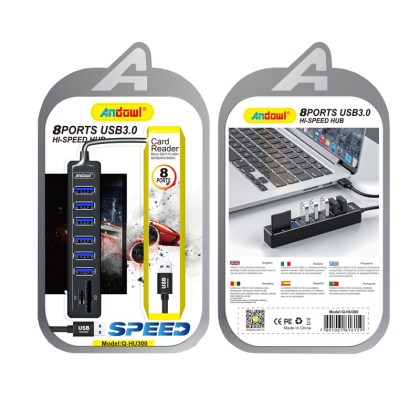 usb-3-0-hub-8-θυρών-με-σύνδεση-usb-a-θύρα-φόρτισης-usb-hub-andowl